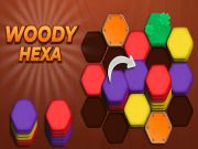 Leikur Woody Hexa á netinu