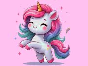 Leikur Unicorn litarefni á netinu