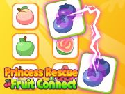Leikur Princess Rescue Fruit Connect á netinu