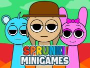 Leikur Sprunki Mini leikir á netinu