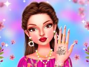 Leikur Orðstír vor manicure hönnun á netinu