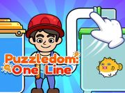 Leikur Puzzledom ein lína á netinu