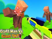 Leikur Craft Man vs Giant TNT á netinu