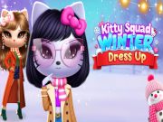 Leikur Kitty Squad vetrarklæðnaður upp á netinu