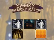 Leikur Spooky Memory Match á netinu