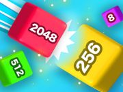 Leikur Qube 2048 á netinu