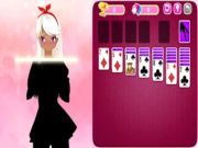 Leikur Solitaire Girls 2 á netinu