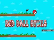 Leikur Rauður bolti HTML5 á netinu
