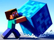 Leikur MineBlocks 3d völundarhús á netinu