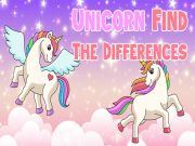 Leikur Unicorn Finndu muninn á netinu