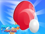 Leikur Ping pong bardaga borðtennis á netinu