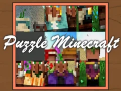Leikur Puzzle Minecraft á netinu
