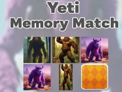 Leikur Yeti minni samsvörun á netinu