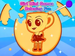 Leikur Girl Mini Games Afslappandi gaman á netinu