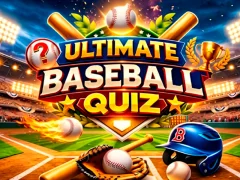 Leikur Ultimate Baseball Quiz á netinu