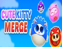 Leikur Sætur Kitty Merge á netinu