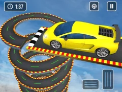 Leikur Mega Car Stunt Ramps leikir á netinu
