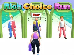Leikur Rich Choice Run á netinu