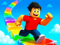 Leikur Obby Rainbow Tower á netinu