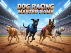 Leikur Dog Racing Master Game á netinu