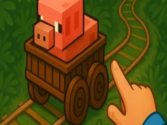 Leikur Dýr í teinum! á netinu