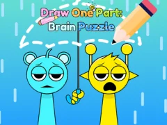 Leikur Draw One Part: Brain Puzzle á netinu