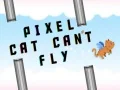 Leikur Píxel köttur getur ekki flogið á netinu
