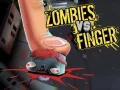 Leikur Zombí gegn Fingri á netinu