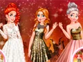 Leikur Glitrandi partí prinsessna á netinu