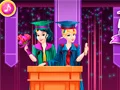 Leikur Útskrift Disney prinsessanna á netinu