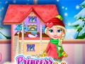 Leikur Jólas decoration fyrir prinsessu dúkku á netinu