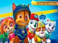 Leikur Paw Patrol: Finna Stjörnur á netinu
