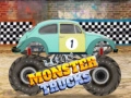 Leikur Racing Monster Trucks á netinu Leikur Racing Monster Trucks á netinu