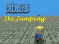 Leikur Kogama: Skíðahopp á netinu
