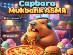 Leikur Capybara Mukbang ASMR á netinu