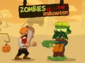 Leikur Zombí gegn Halloween á netinu