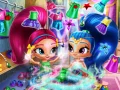 Leikur Shimmer og Shine fataskápstæðan á netinu Leikur Shimmer og Shine fataskápstæðan á netinu