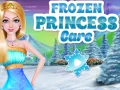 Leikur Umhirðu Frystu Prinsessunnar á netinu Leikur Umhirðu Frystu Prinsessunnar á netinu
