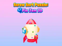 Leikur Screw Sort Puzzle: Pin Sam 3D á netinu