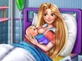 Leikur Gull prinsessa: Fæðing móður á netinu
