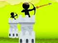 Leikur Stickman Bogamaður Kastali á netinu