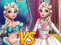 Leikur Elsa Hafmeyja gegn Prinsessu á netinu