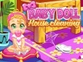 Leikur Hreinsun í Baby Doll húsinu á netinu