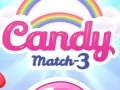 Leikur Candy Match 3 á netinu
