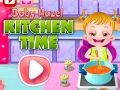 Leikur Baby Hazel: Eldhús Tími á netinu