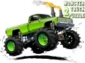 Leikur Monster Truck Púsl 2 á netinu Leikur Monster Truck Púsl 2 á netinu