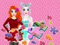 Leikur Puzzlar Svo Mismunandi Prinsessa á netinu Leikur Puzzlar Svo Mismunandi Prinsessa á netinu