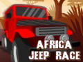 Leikur Jeep keppni í Afríku á netinu