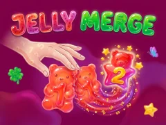 Leikur Jelly merge á netinu