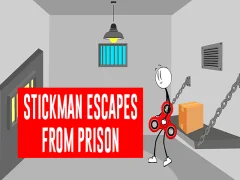 Leikur Stickman sleppur úr fangelsi á netinu